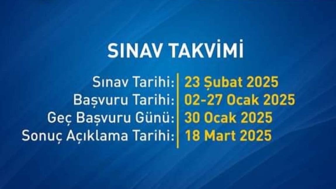 MSÜ BAŞVURULARI